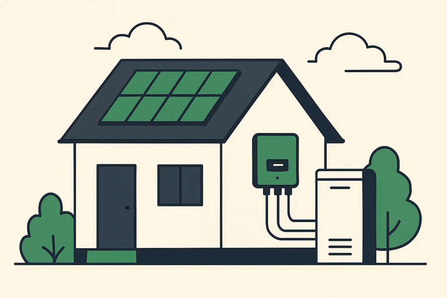 Ilustracja poglądowa do artykułu „Magazyn energii w Golubiu-Dobrzyniu. Ile prądu daje fotowoltaika”