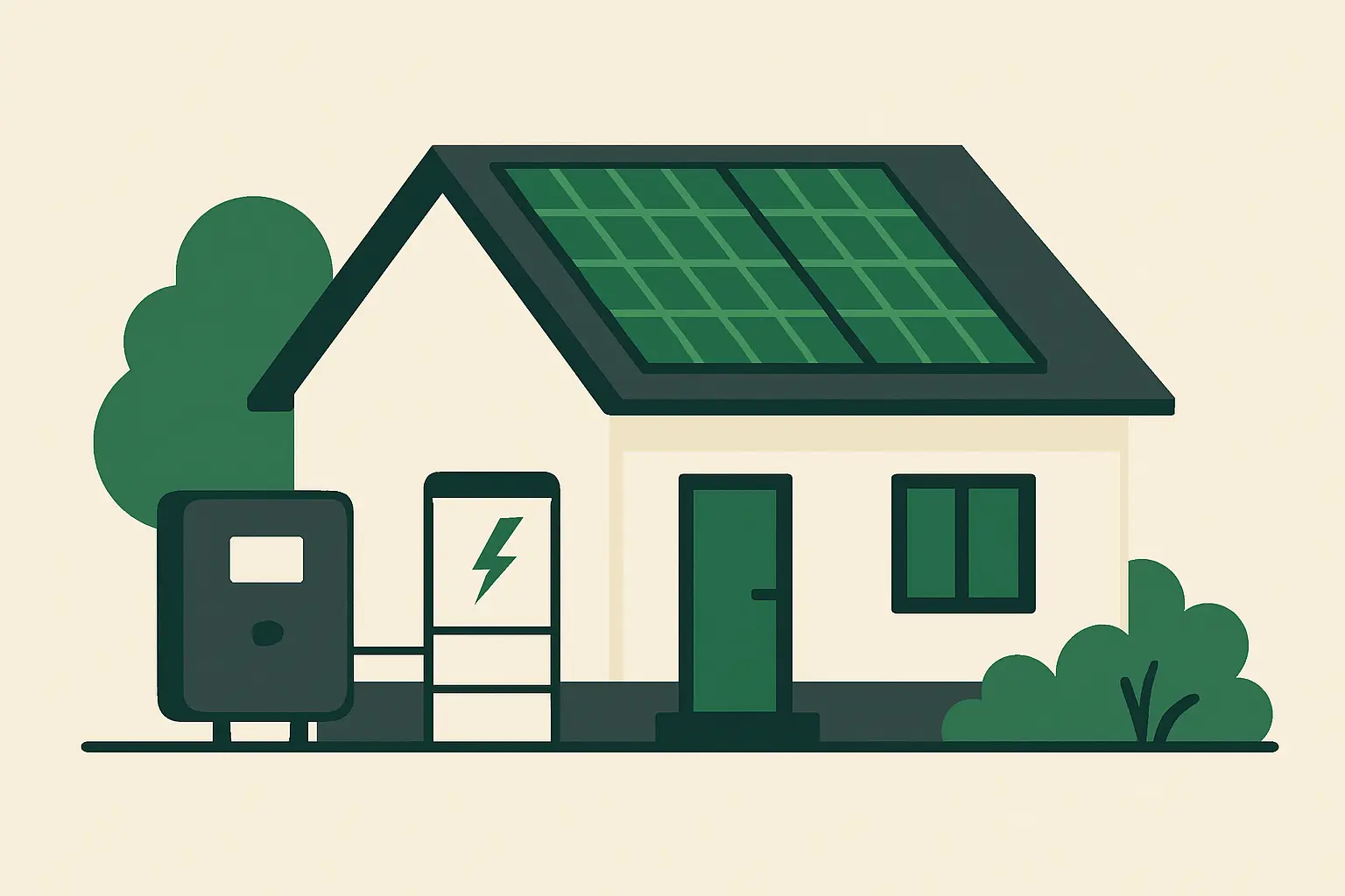 Ilustracja poglądowa do artykułu „Magazyn energii w Wąbrzeźnie: ile prądu daje fotowoltaika”