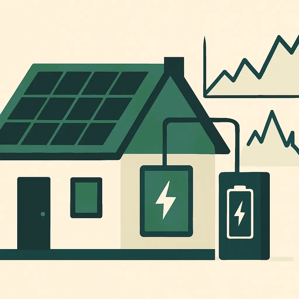 Ilustracja poglądowa do części „Ceny energii a ładowanie i oddawanie”