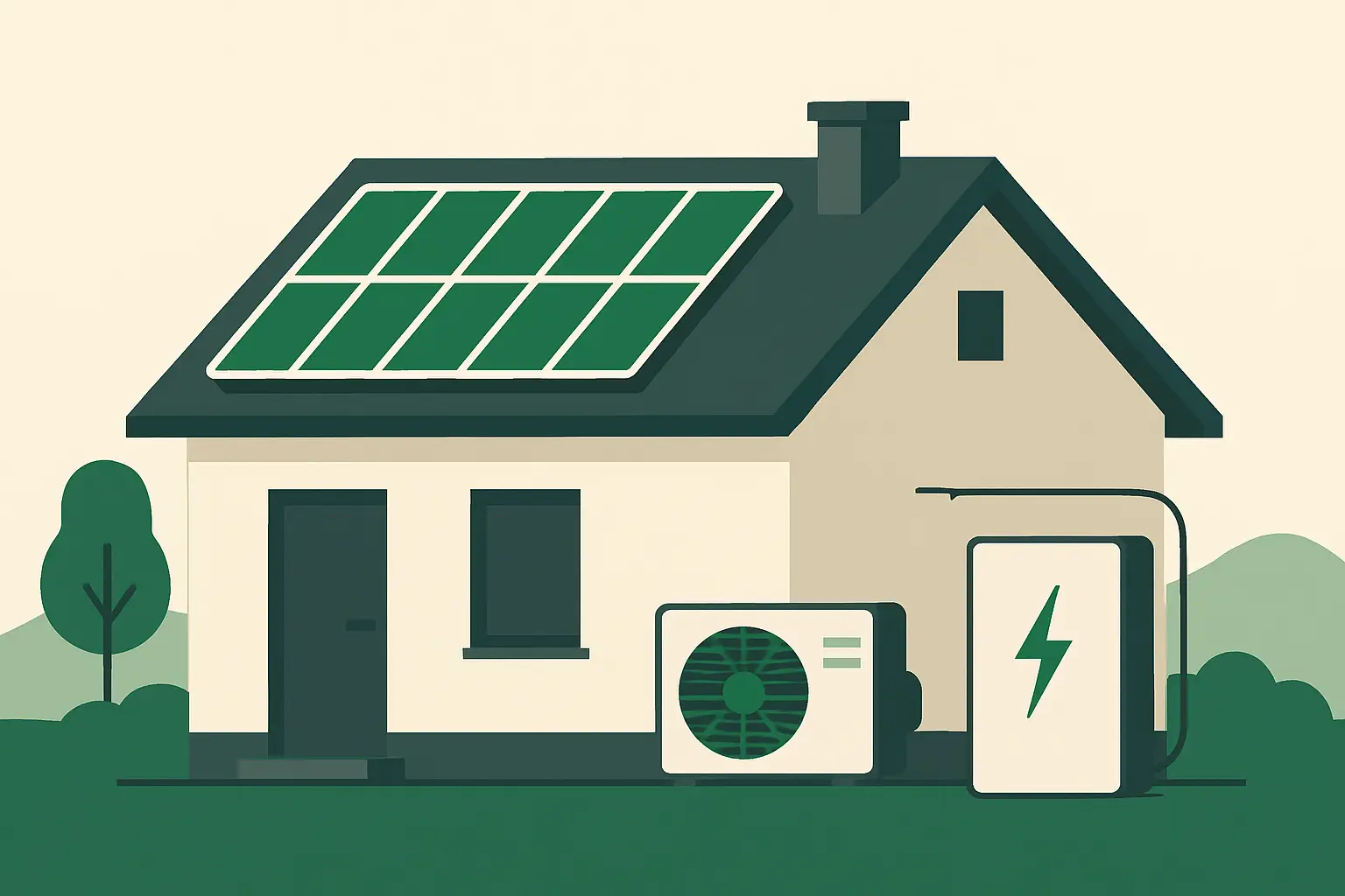 Ilustracja poglądowa do artykułu „Magazyn energii w Piotrkowie Trybunalskim — ile prądu daje tu fotowoltaika”