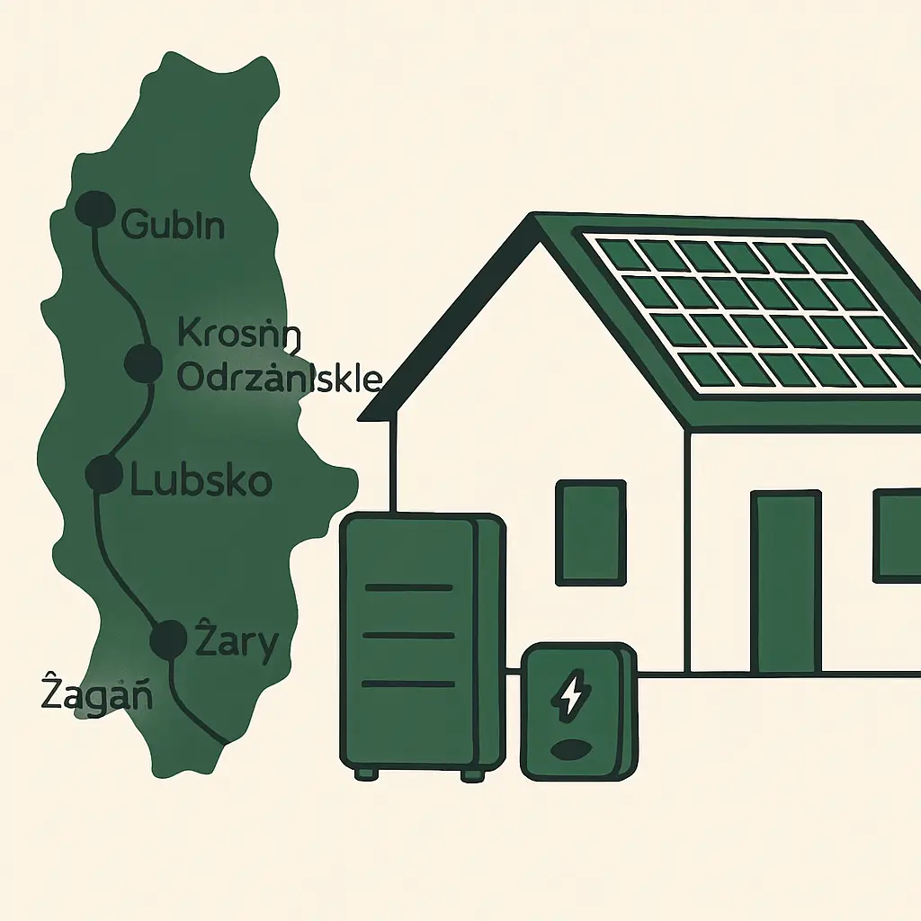 Ilustracja poglądowa do części „Gdzie działamy w okolicy Lubska”