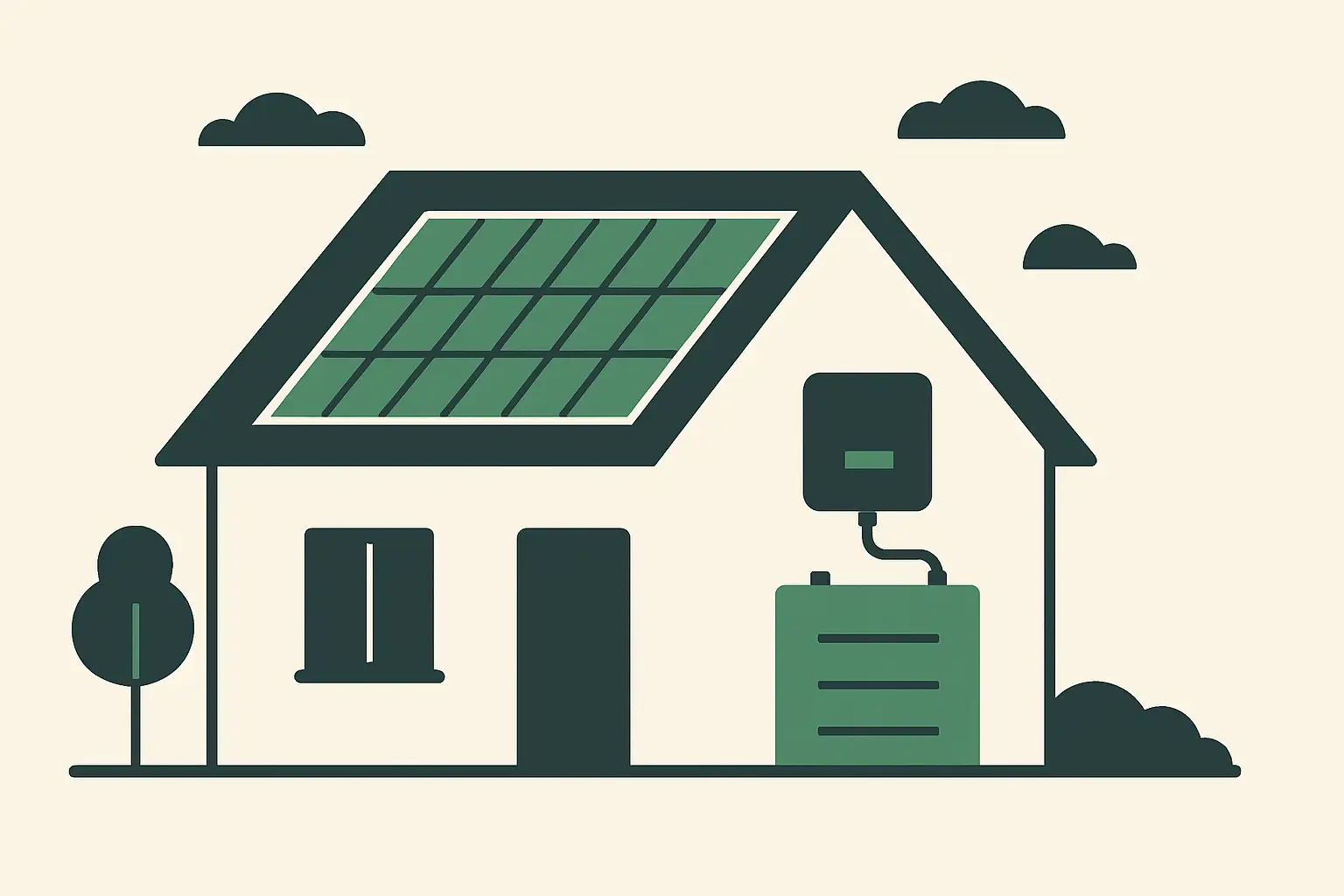 Ilustracja poglądowa do artykułu „Magazyn energii w Paczkowie: ile prądu daje tu fotowoltaika”