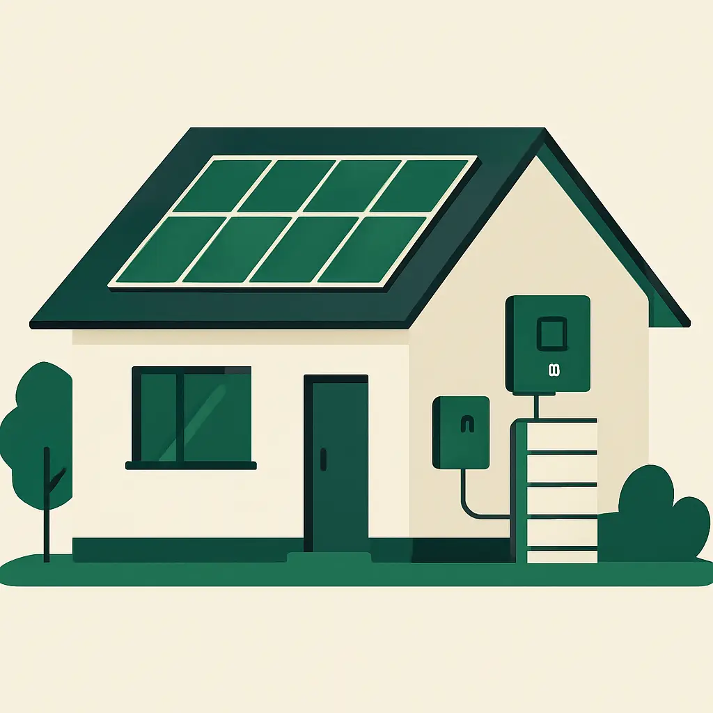 Ilustracja poglądowa do części „Ile energii daje fotowoltaika w Krapkowicach”