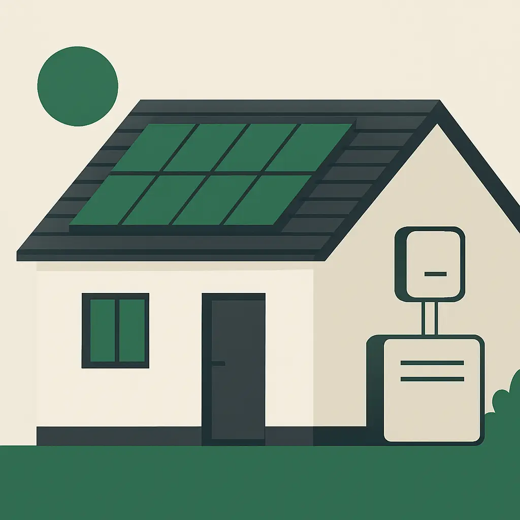 Ilustracja poglądowa do części „Ile energii daje fotowoltaika w Pińczowie”