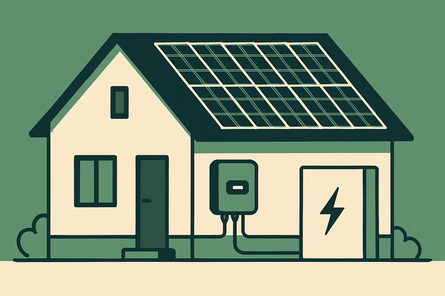 Ilustracja poglądowa do artykułu „Magazyn energii w Bogatyni — ile prądu daje tu fotowoltaika”