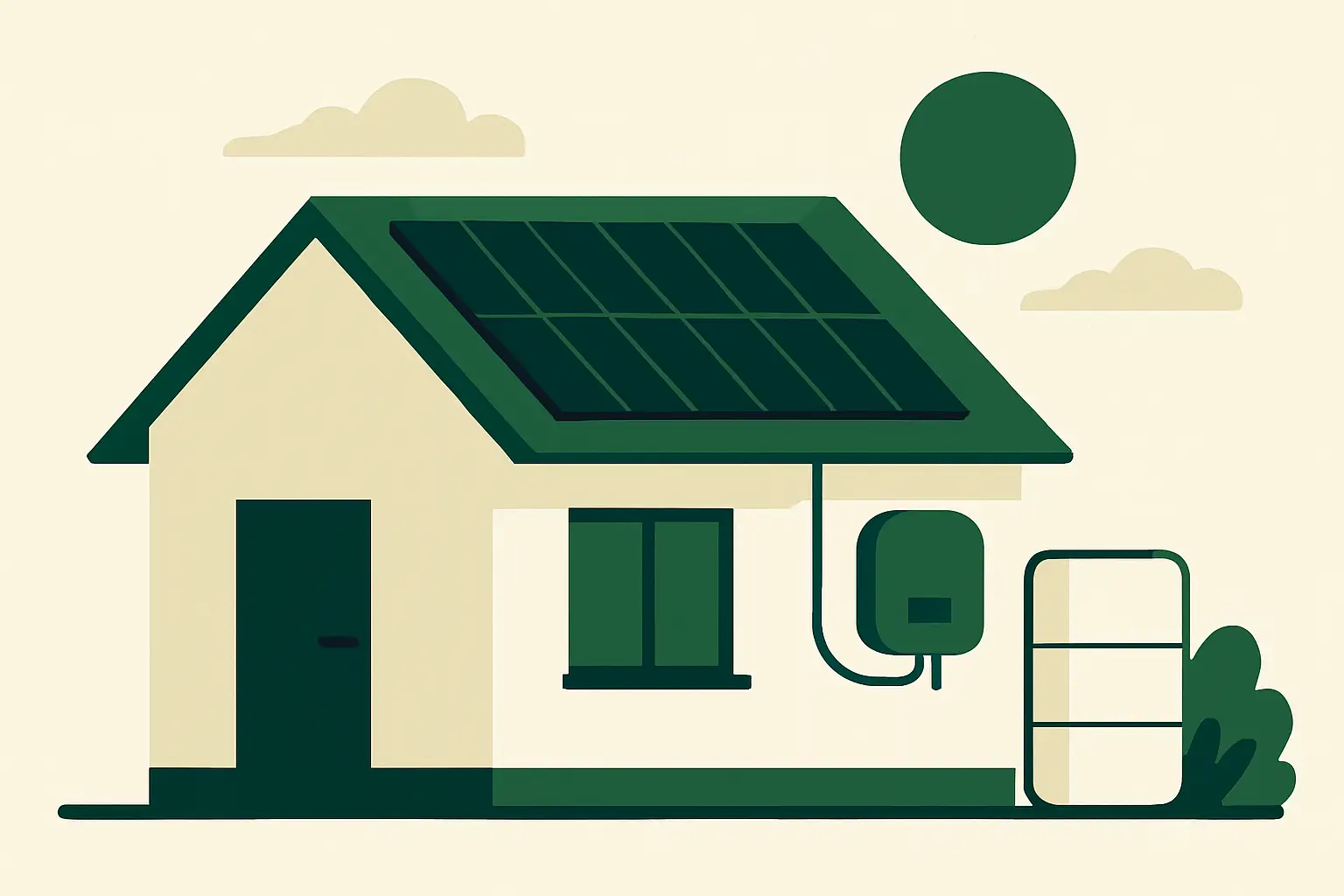 Ilustracja poglądowa do artykułu „Magazyn energii w Bolesławcu — ile prądu daje tu fotowoltaika”