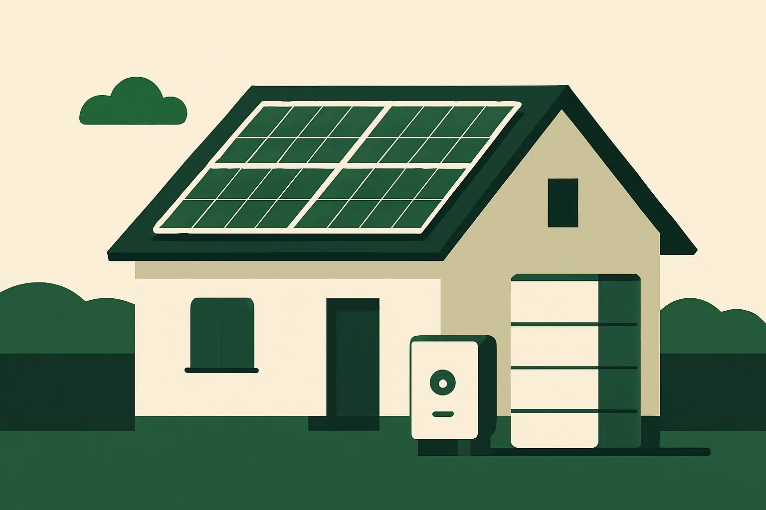 Ilustracja poglądowa do artykułu „Magazyn energii w Jaworze — ile prądu daje tu fotowoltaika”