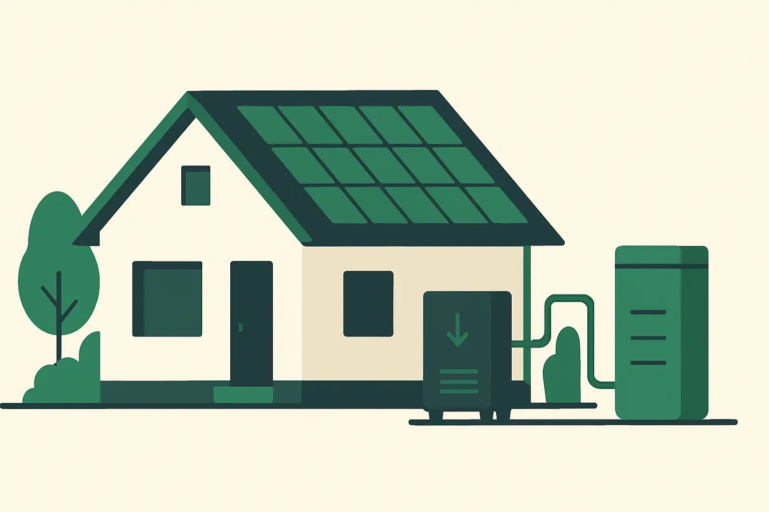 Ilustracja poglądowa do artykułu „Magazyn energii w Polkowicach — ile prądu daje tu fotowoltaika”
