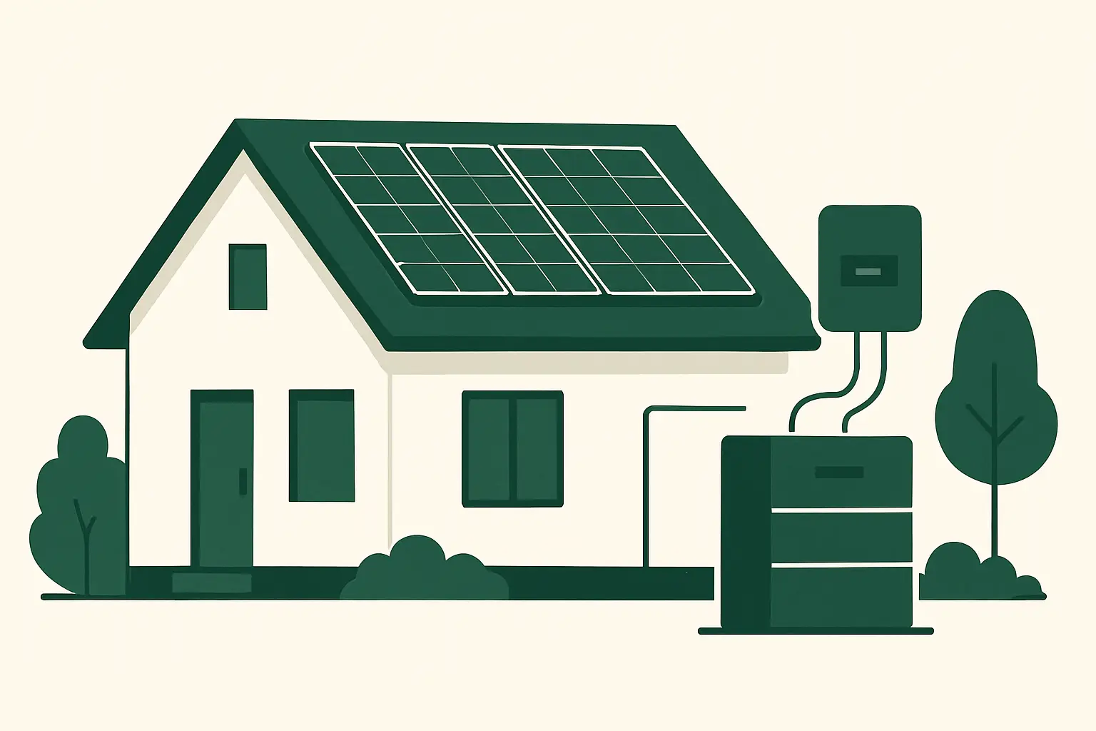 Ilustracja poglądowa do artykułu „Magazyn energii w Mogilnie — ile prądu daje tu fotowoltaika”