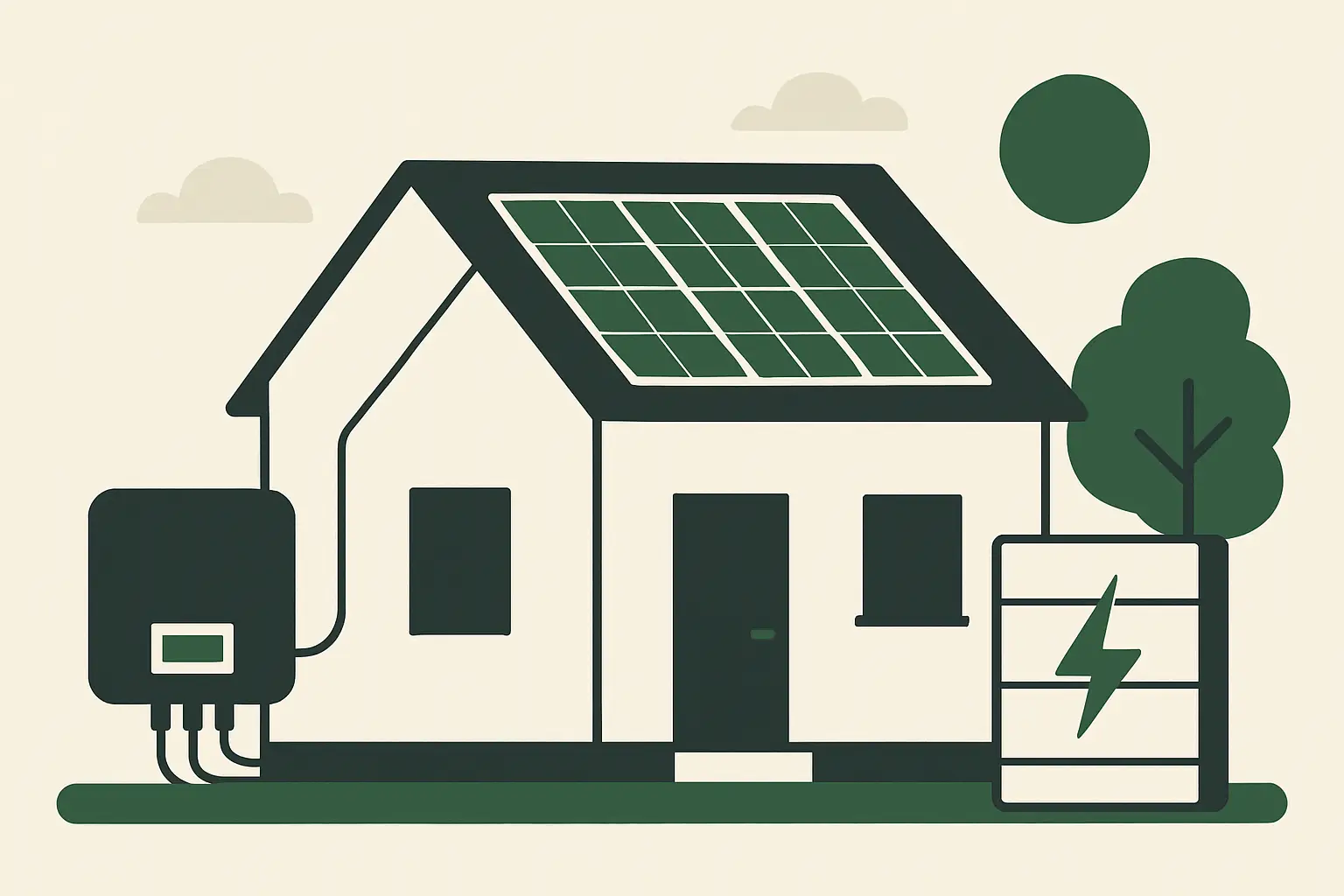 Ilustracja poglądowa do artykułu „Magazyn energii w Kruszwicy: ile prądu daje tu fotowoltaika”