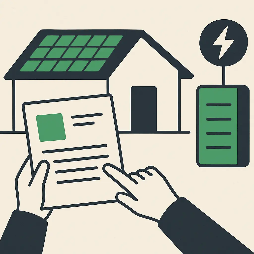 Ilustracja poglądowa do części „Jak czytać ofertę na magazyn energii”