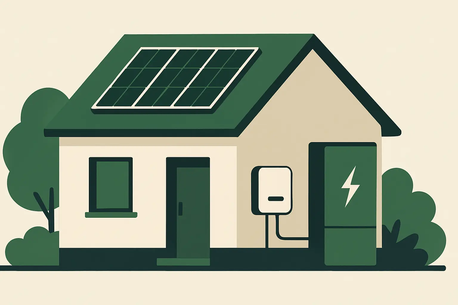 Ilustracja poglądowa do artykułu „Magazyn energii w Lądku-Zdroju ile prądu daje fotowoltaika”