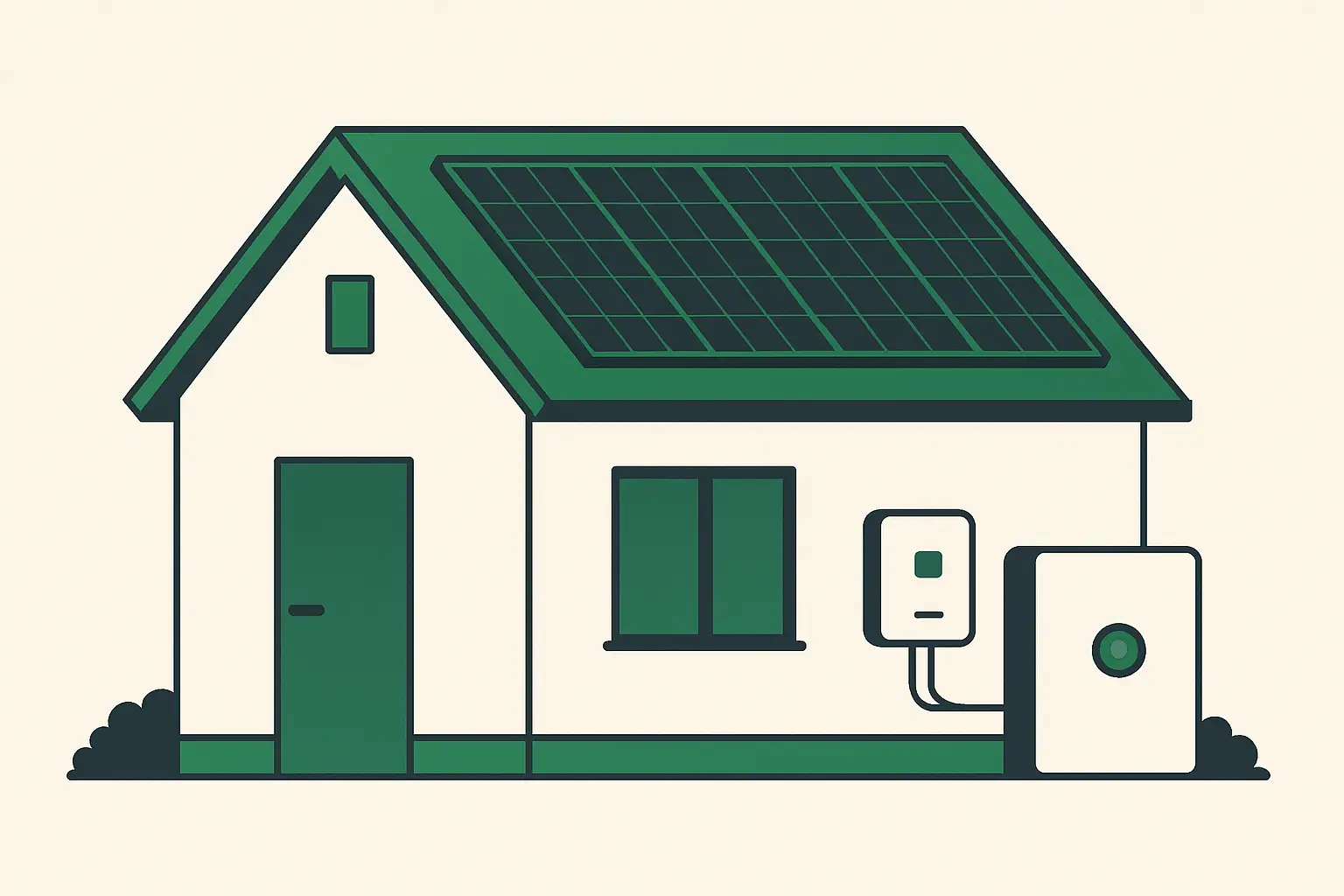 Ilustracja poglądowa do artykułu „Magazyn energii w Międzychodzie: ile prądu daje fotowoltaika”