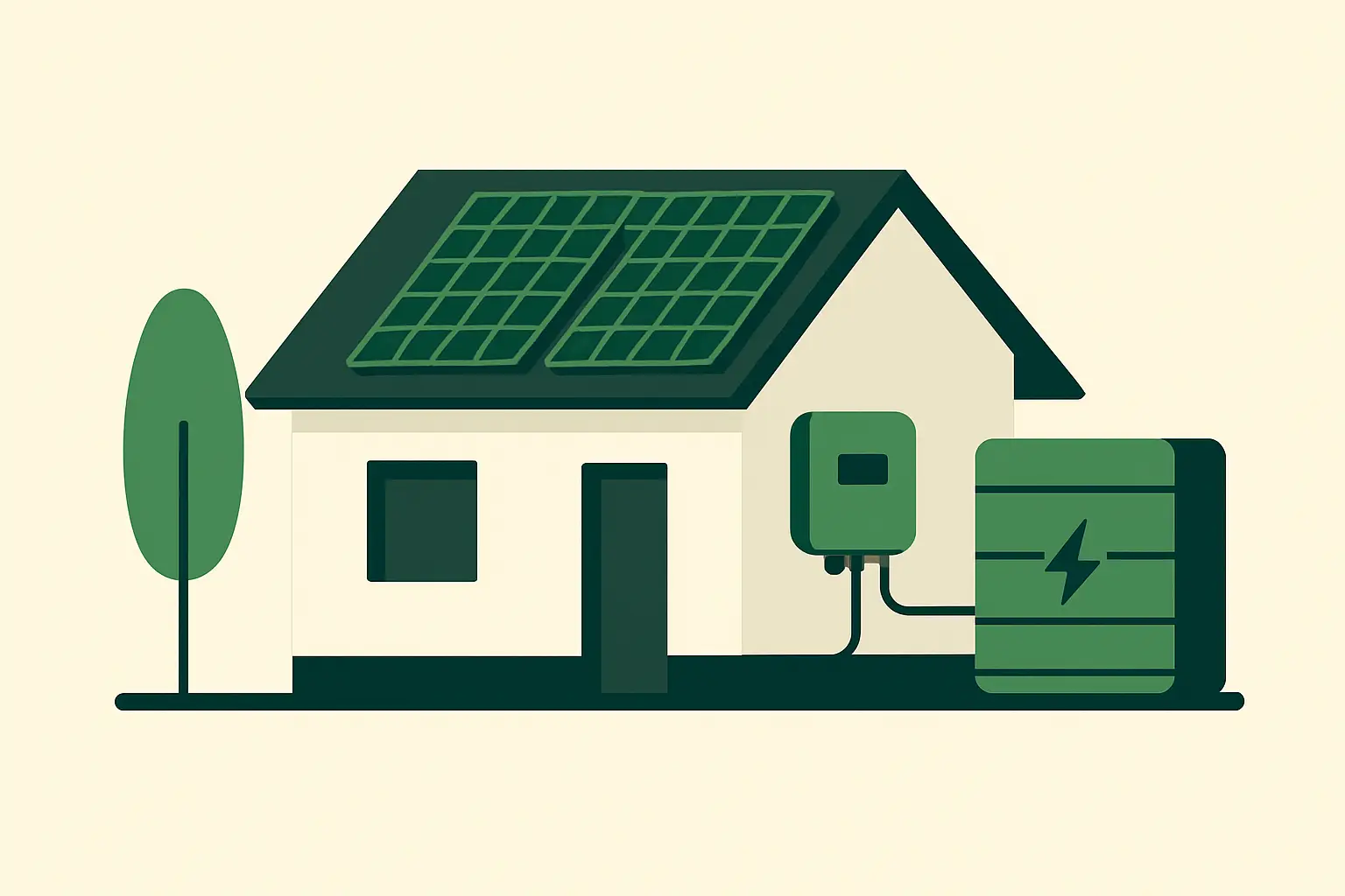 Ilustracja poglądowa do artykułu „Magazyn energii w Radzyniu Podlaskim. Ile daje fotowoltaika”