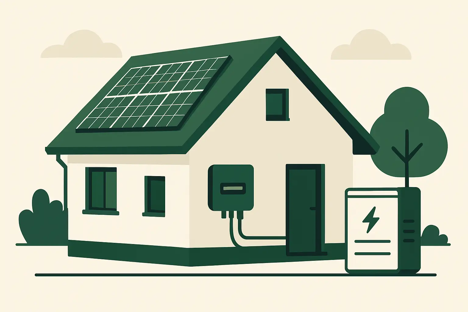 Ilustracja poglądowa do artykułu „Magazyn energii w Sulęcinie: ile prądu daje fotowoltaika”