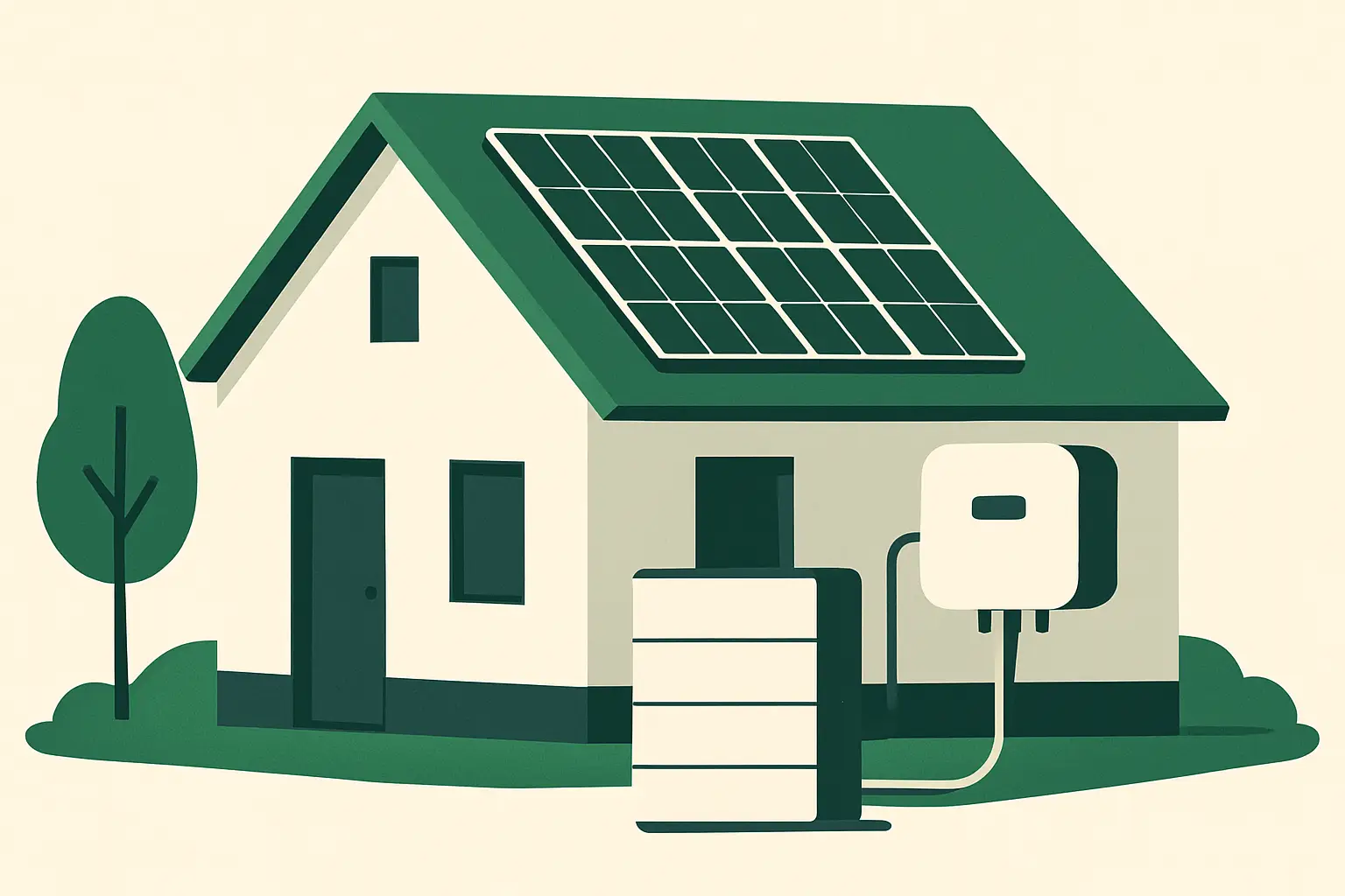 Ilustracja poglądowa do artykułu „Magazyn energii w Dęblinie: ile prądu da fotowoltaika”