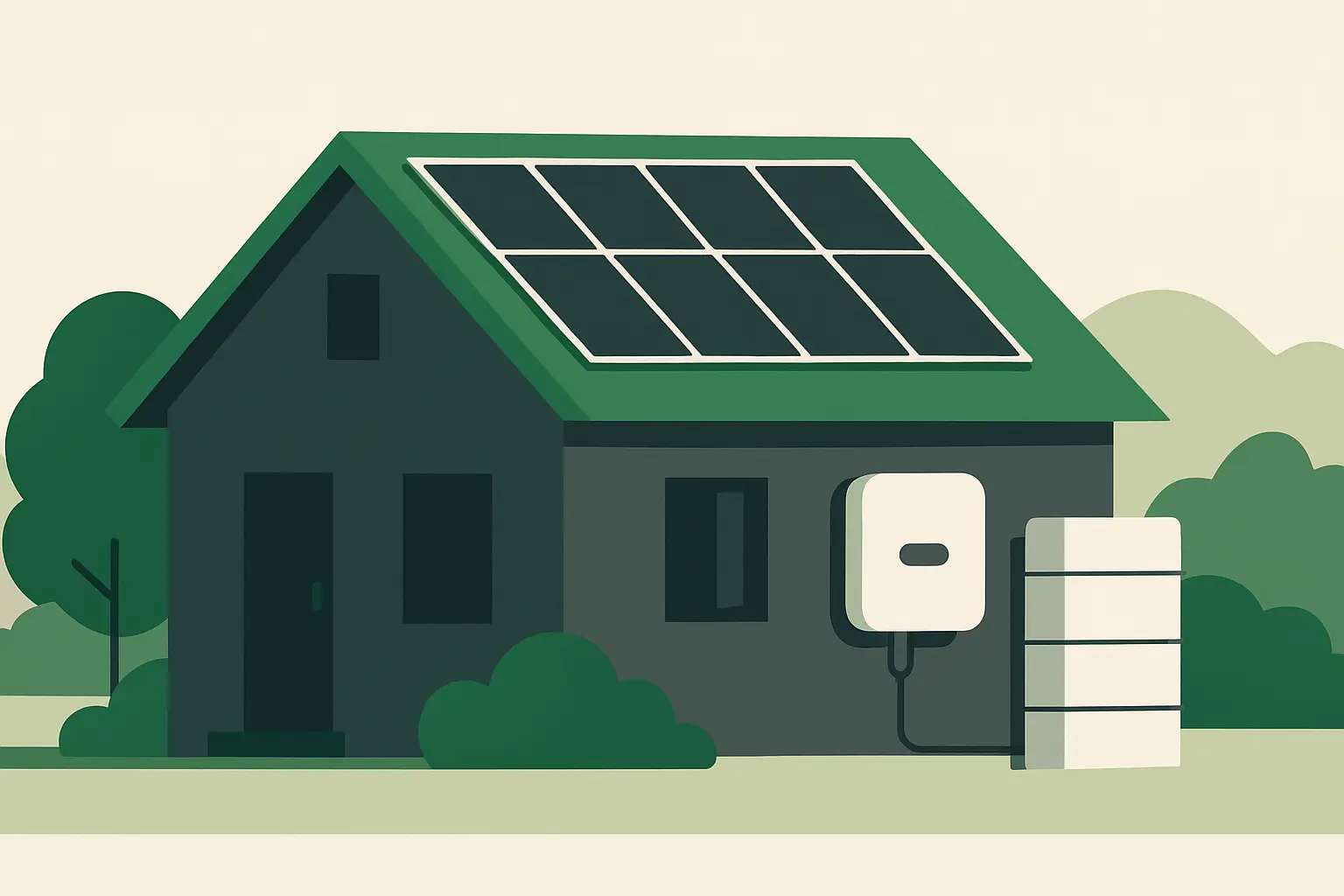 Ilustracja poglądowa do artykułu „Magazyn energii w Hrubieszowie. Ile prądu da tu fotowoltaika”