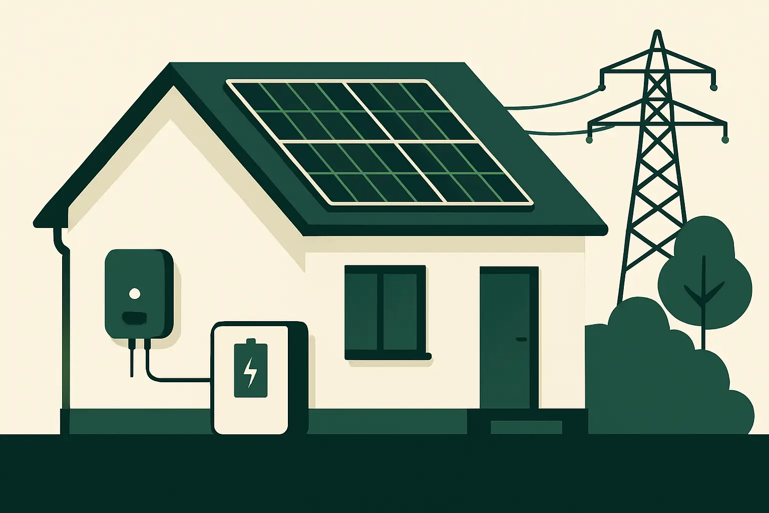 Ilustracja poglądowa do artykułu „Magazyn energii w Kępnie. Ile prądu da fotowoltaika”