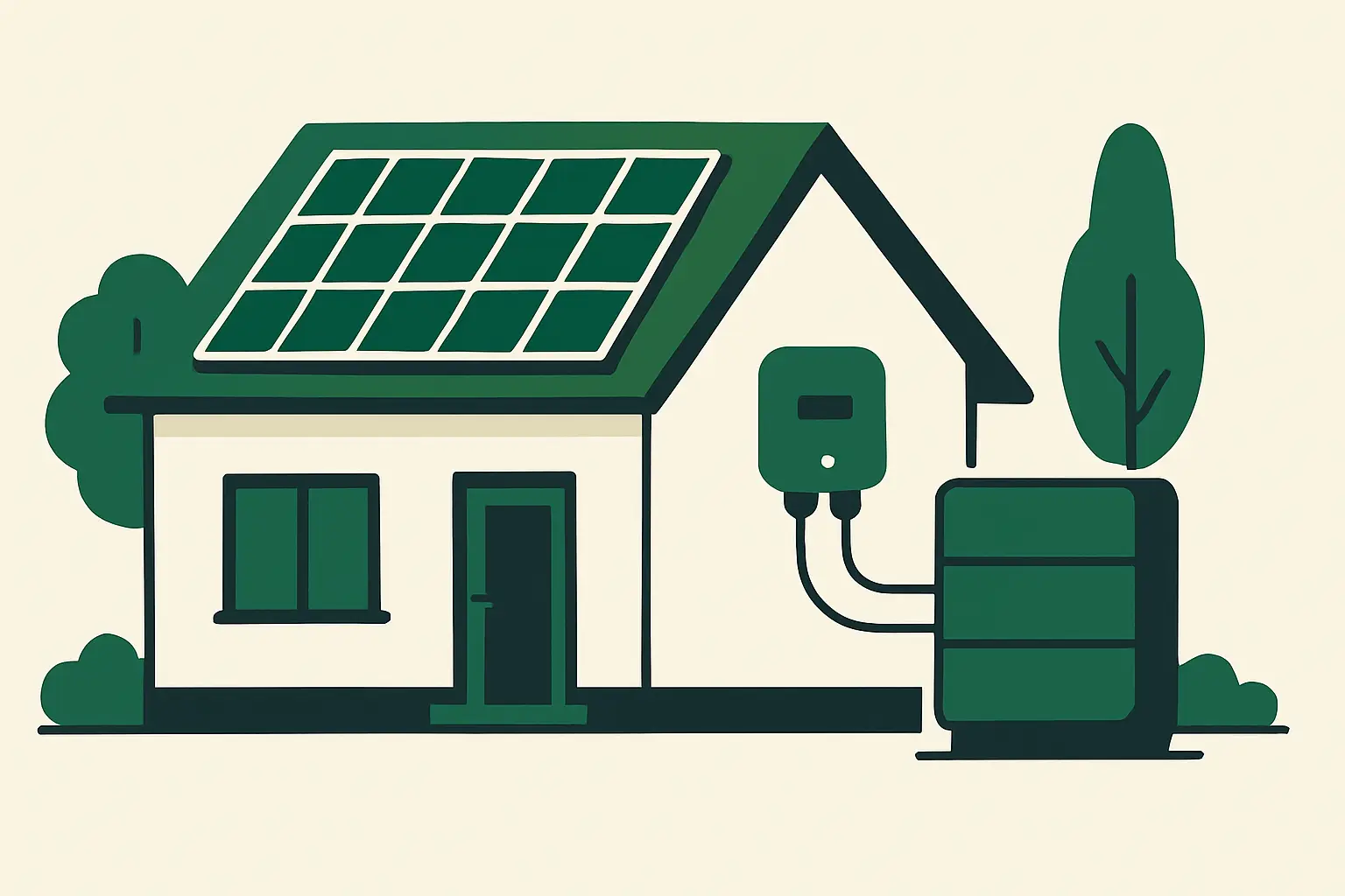 Ilustracja poglądowa do artykułu „Magazyn energii w Krasnymstawie: ile prądu daje fotowoltaika”