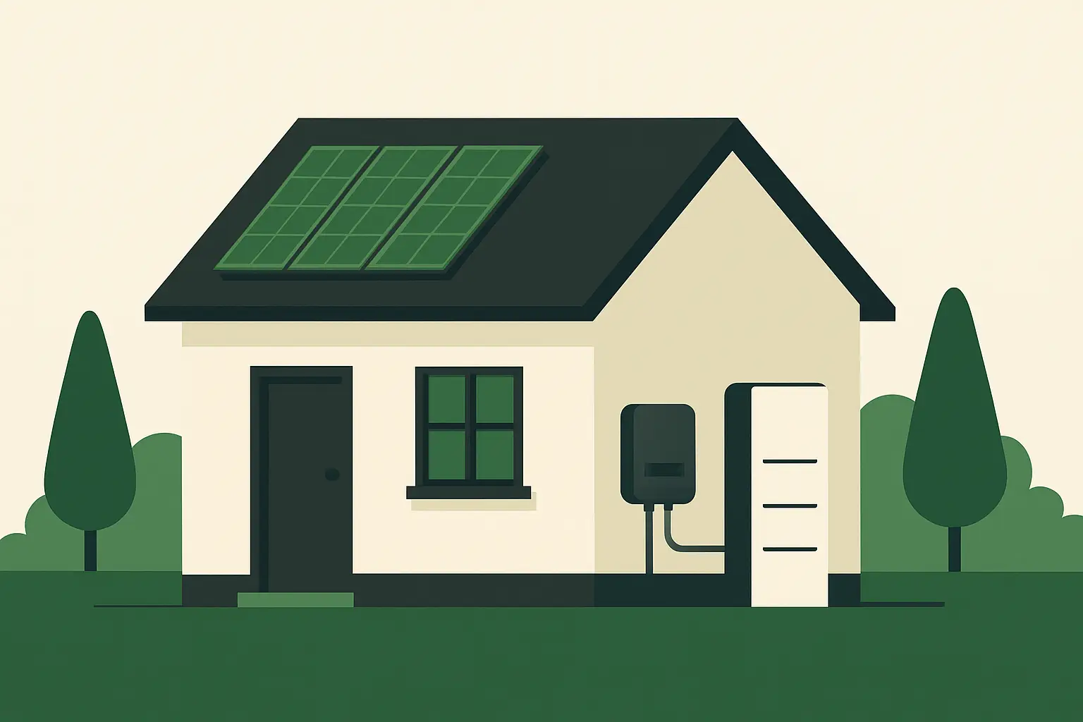 Ilustracja poglądowa do artykułu „Magazyn energii w Krośniewicach: ile prądu z fotowoltaiki”