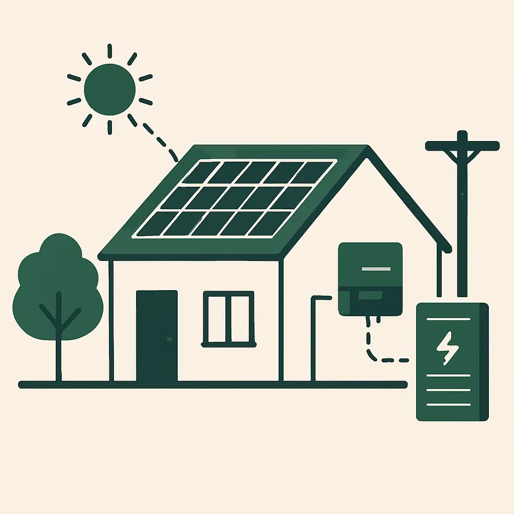 Ilustracja poglądowa do części „Ile energii daje fotowoltaika w Międzyrzeczu”