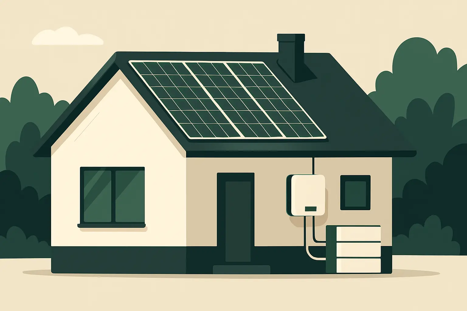 Ilustracja poglądowa do artykułu „Magazyn energii w Rawie Mazowieckiej: ile prądu z PV”
