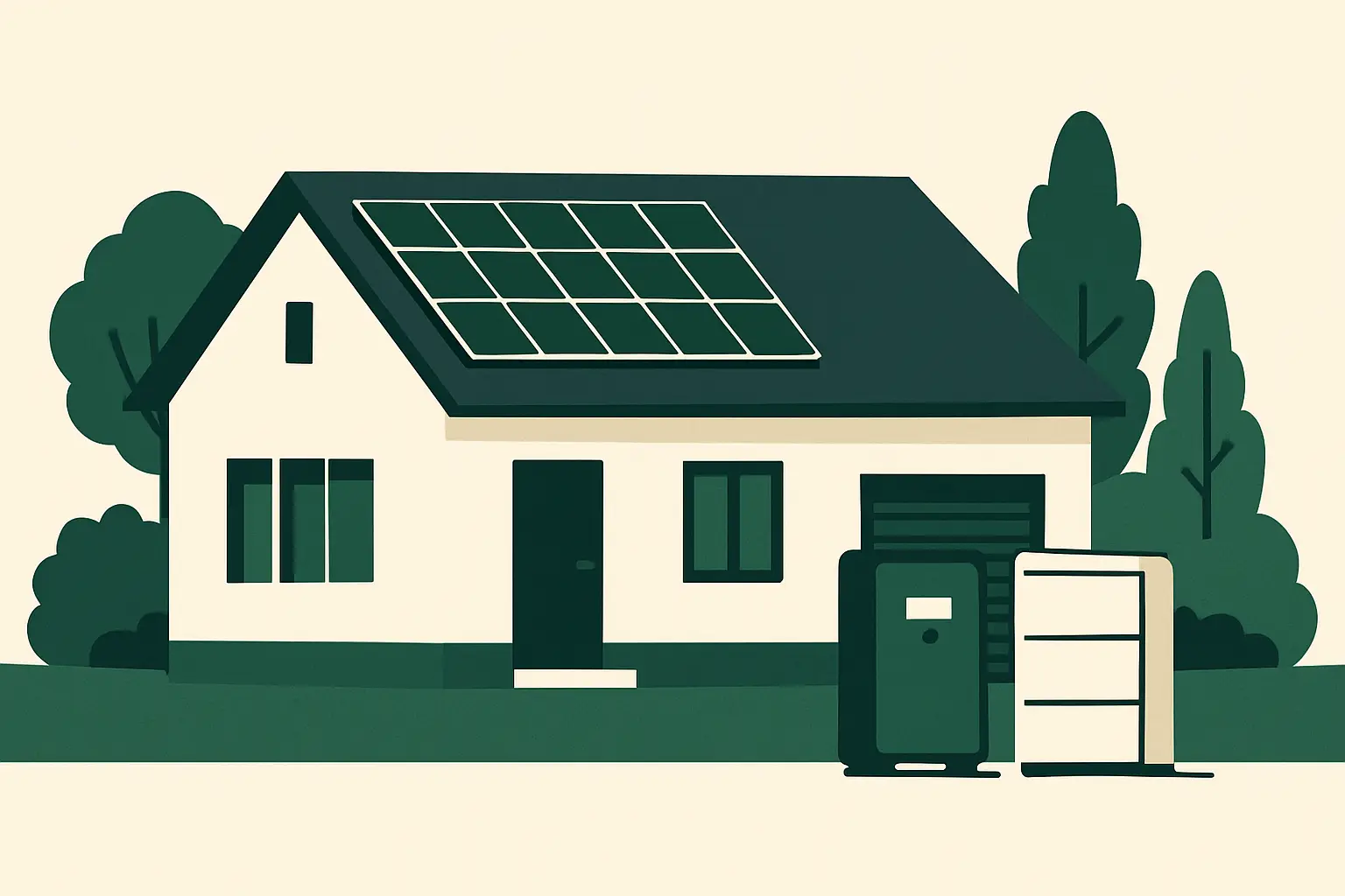 Ilustracja poglądowa do artykułu „Magazyn energii w Sieradzu: ile prądu da tu fotowoltaika”