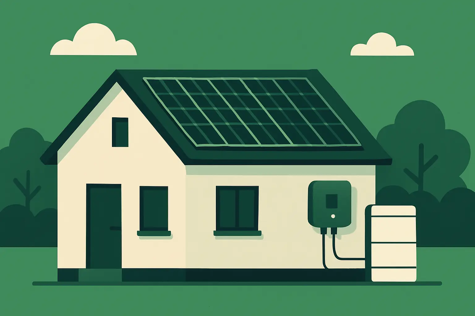 Ilustracja poglądowa do artykułu „Magazyn energii w Słubicach: ile prądu daje fotowoltaika”