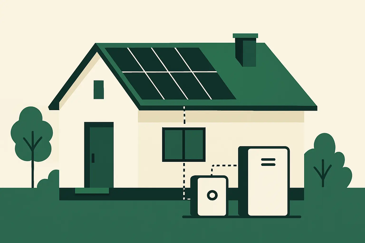 Ilustracja poglądowa do artykułu „Magazyn energii w Szprotawie: ile prądu daje fotowoltaika”