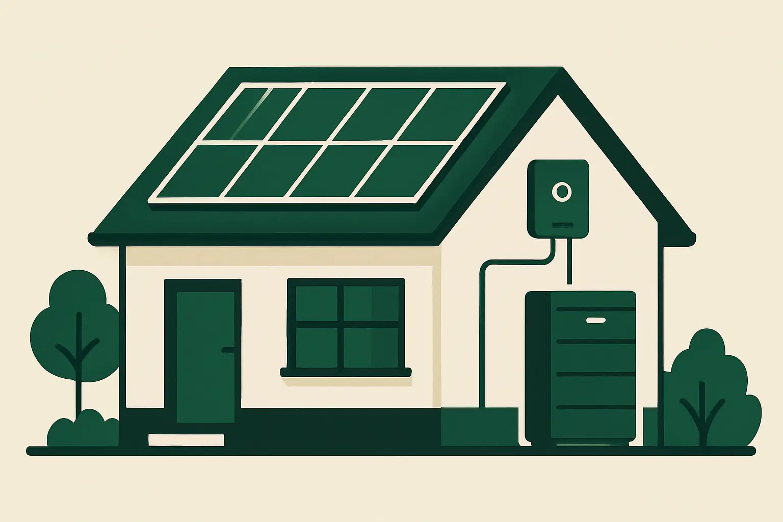 Ilustracja poglądowa do artykułu „Magazyn energii w Wieluniu. Ile prądu daje fotowoltaika”