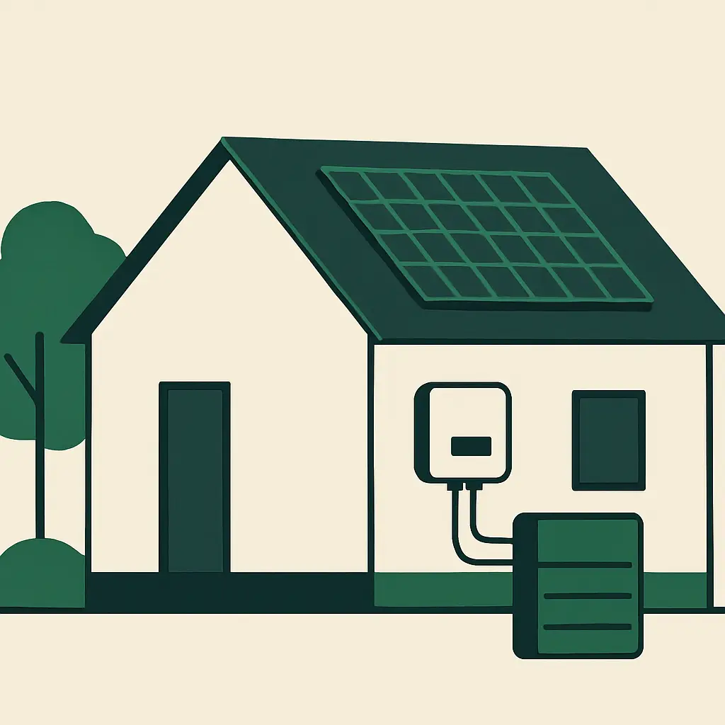 Ilustracja poglądowa do części „Ile energii daje fotowoltaika w Zambrowie”