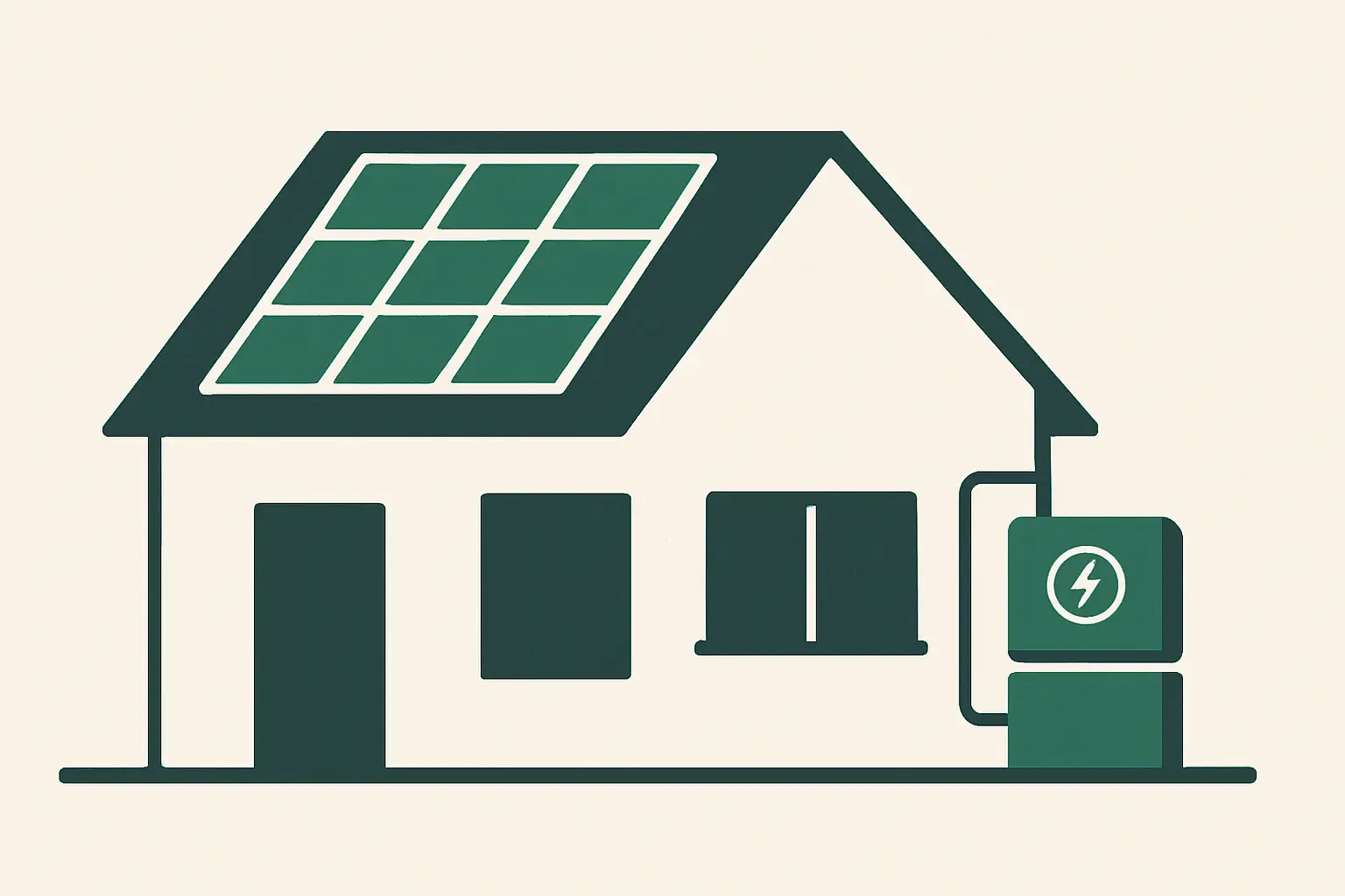 Ilustracja poglądowa do artykułu „Magazyn energii w Zambrowie: ile prądu da fotowoltaika”