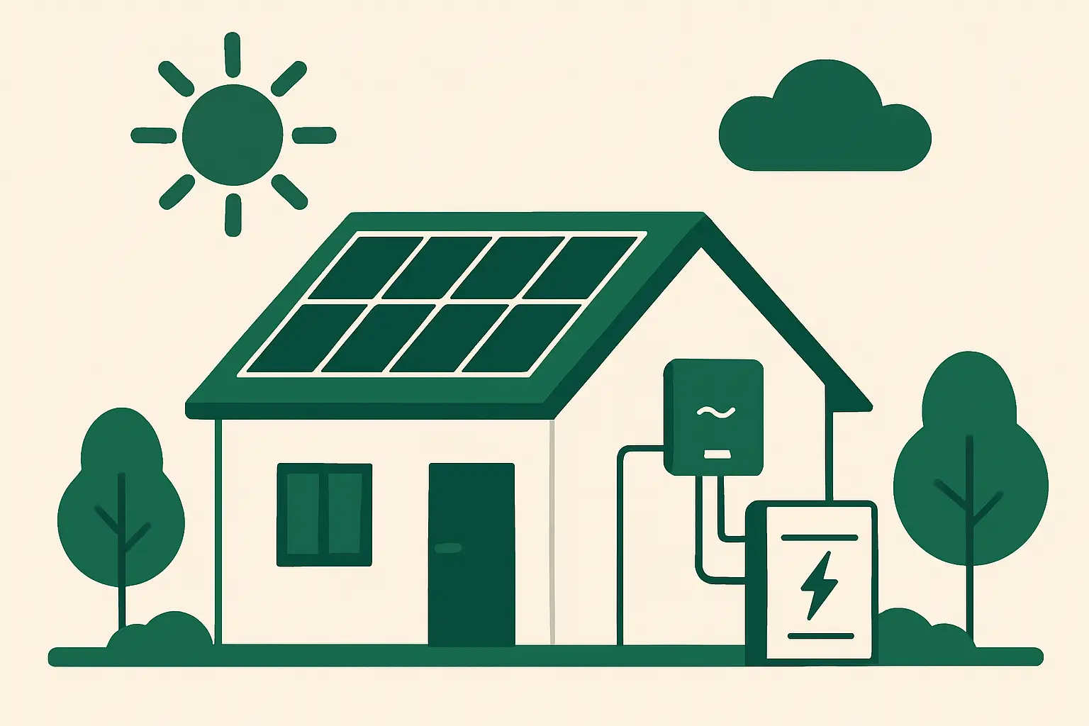 Ilustracja poglądowa do artykułu „Magazyn energii w Żarach: ile prądu daje fotowoltaika”