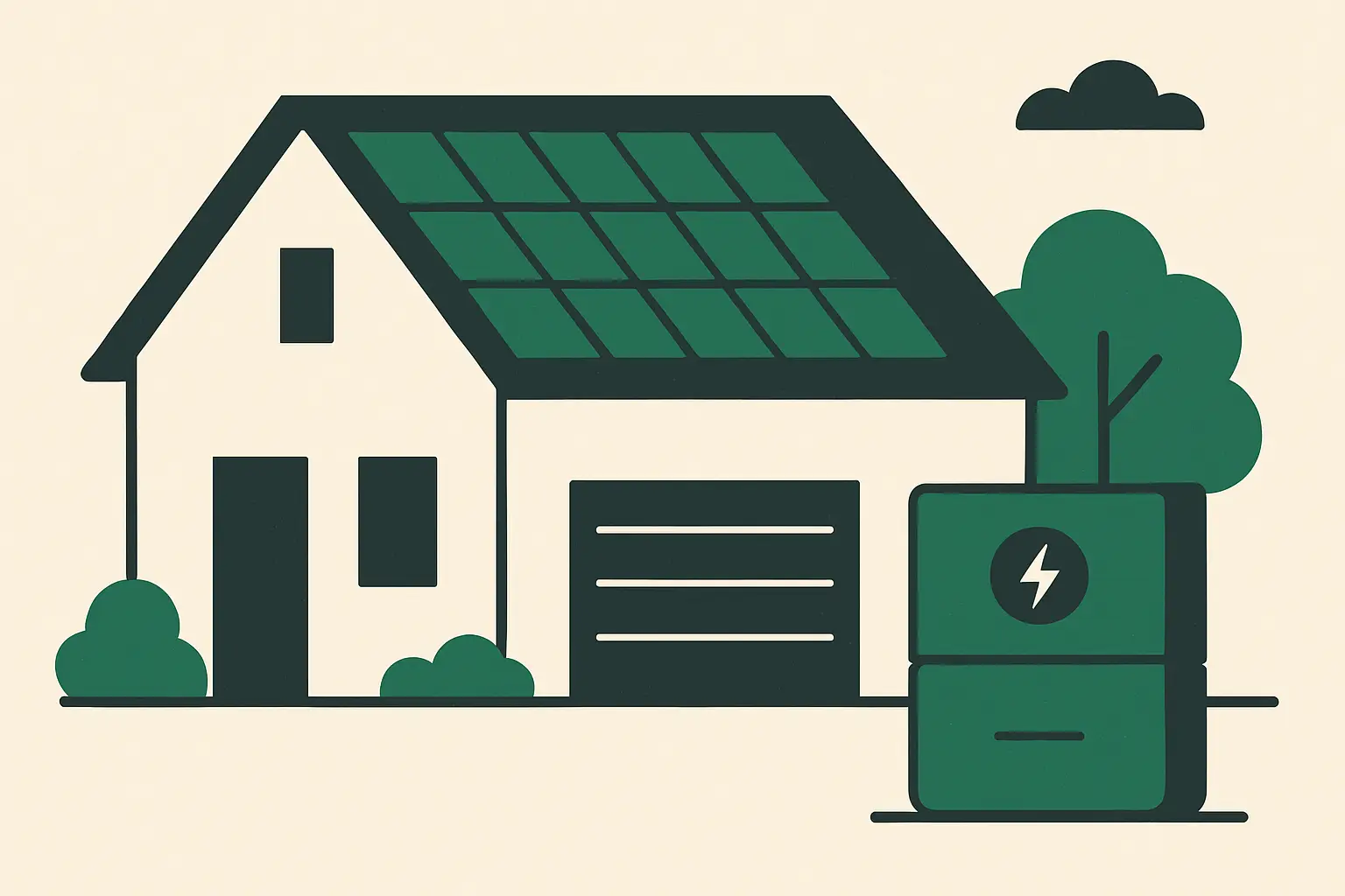 Ilustracja poglądowa do artykułu „Magazyn energii we Wschowie. Ile prądu daje fotowoltaika”