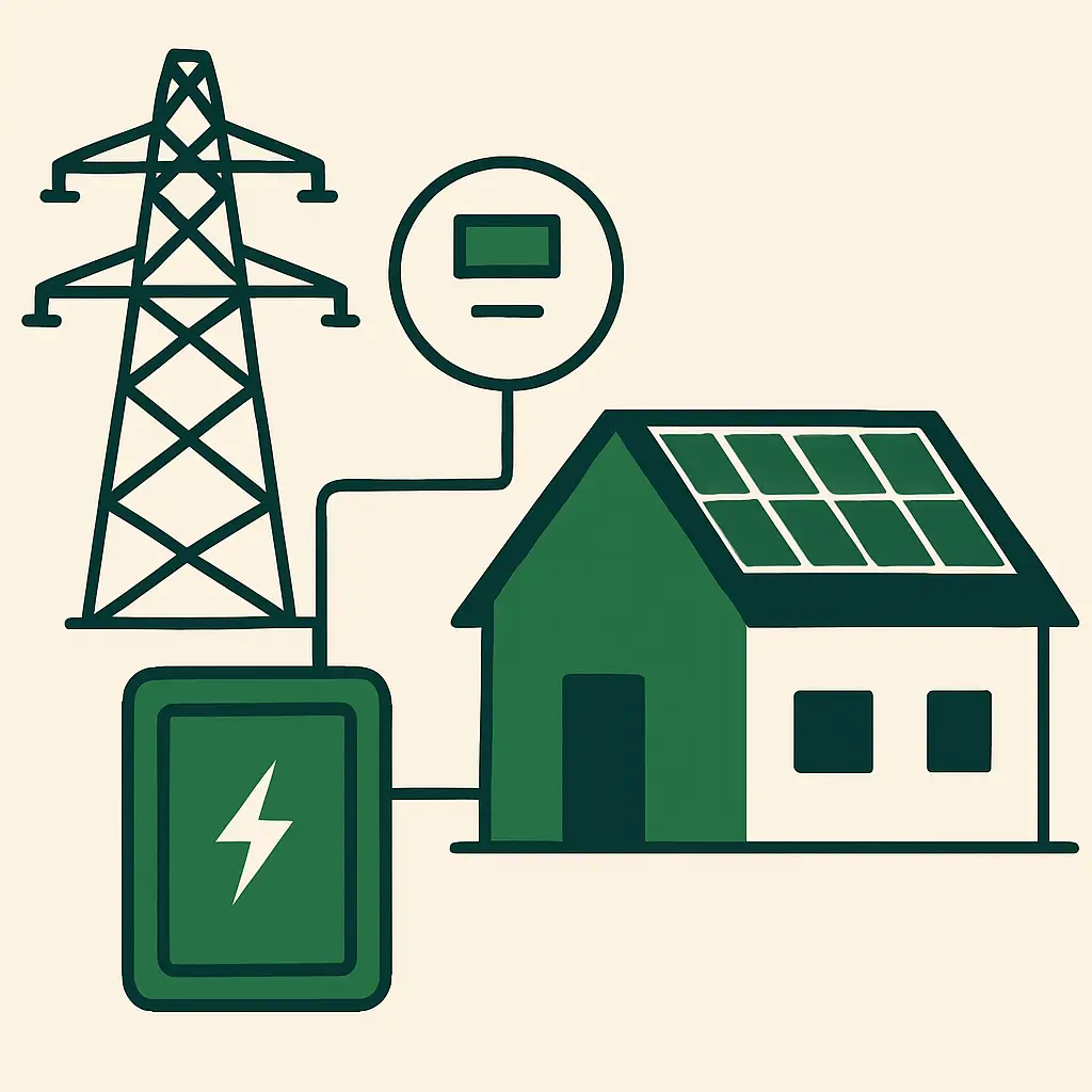 Ilustracja poglądowa do części „Net-metering a net-billing w praktyce”