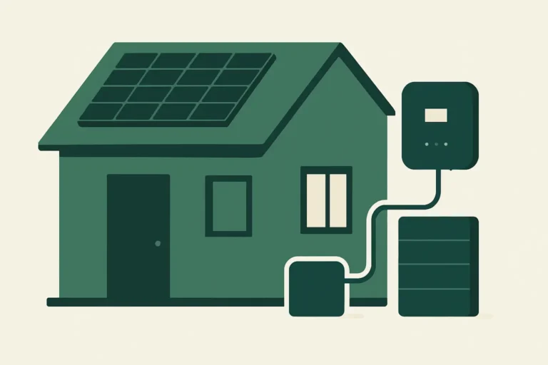 Ilustracja poglądowa do artykułu „kWh, kWp, SoC, BMS i prosument. Co znaczą te pojęcia?”